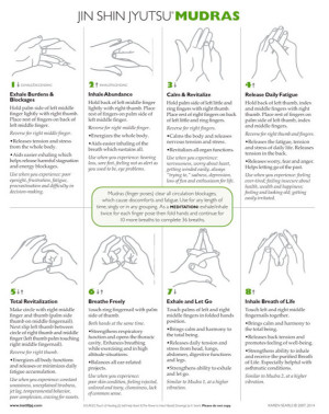 Jin Shin Jyutsu Points Chart